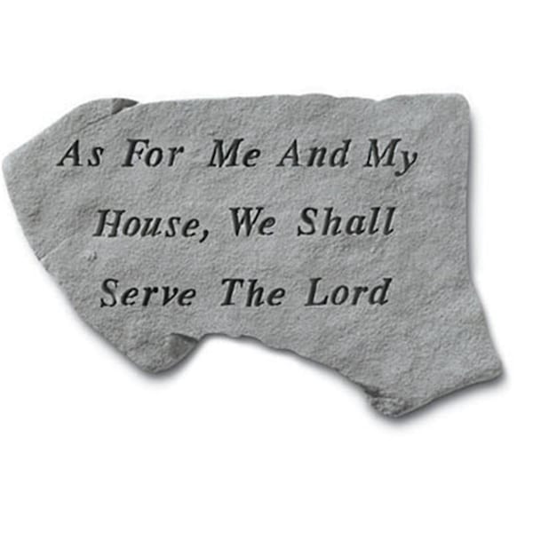 Kay Berry - Inc. As For Me And My House - Memorial - 15.75 Inches x 11 Inches KA313500 - main